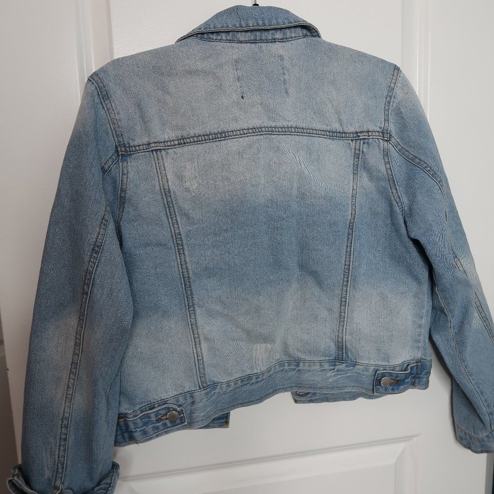 Cropped Denim Jacket